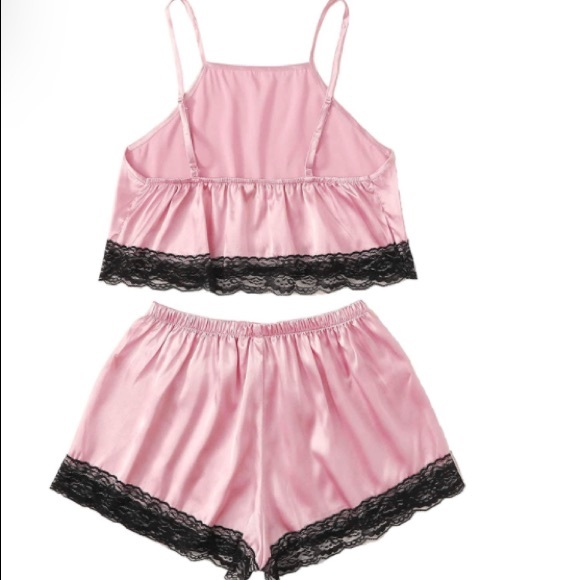 Satin Lacy Sexy Sleepwear - Picture 2 of 5